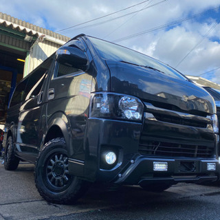 上げカスタム　ハイエース　4型LED仕様　AT交換済