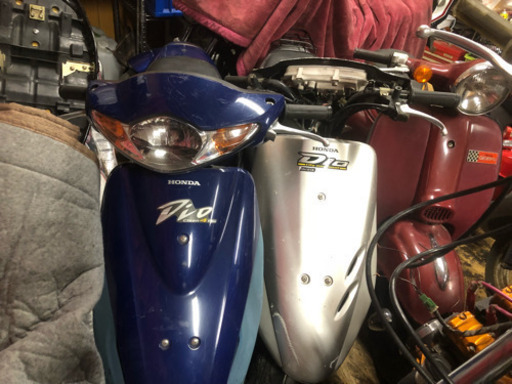 原付 50cc 書付き 実働   レストアベース 3台セット
