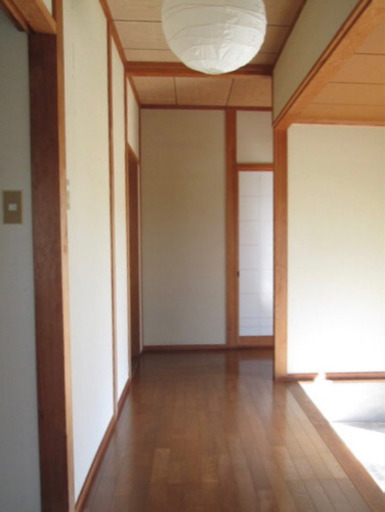 島根県益田市中須戸建/築浅2DK庭広/水洗/駐車場/ペット相談