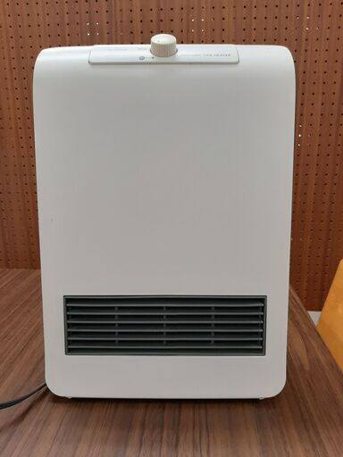 【会社使用品】セラミック ファンヒーター 1200W 2段階温風 コンパクト