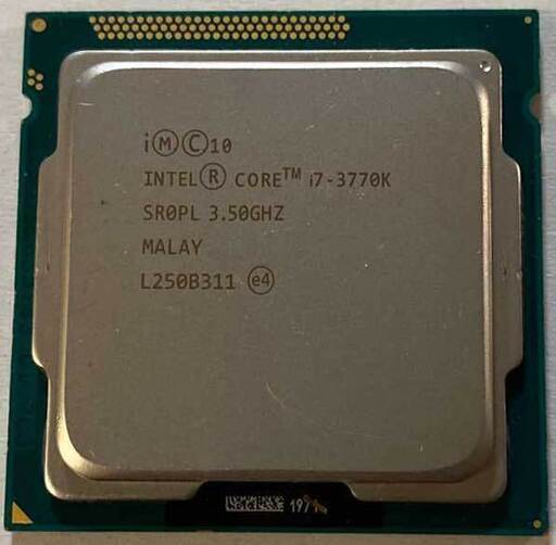 インテル ◆ Intel Core i7 LGA1155 3770k ◇ 3.50GHZ ハイエンド CPU ウインドウズ 自作 WINDOWS ◆
