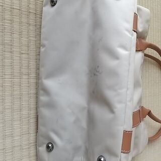 JALロゴ　トートバック　肌色　収納量多の画像