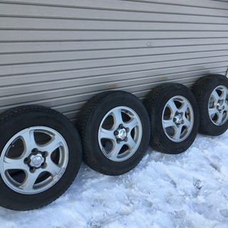 商談中 三菱 パジェロミニ 4wd 中古車 スタッドレスタイヤの画像