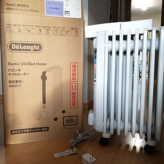 デロンギ JRE0812 オイルヒーター 8〜10畳用 L字型フ...