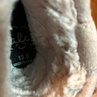 ベビー　13センチ　ムートンブーツの画像