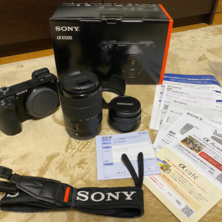 美品】SONY α6500 ミラーレス
