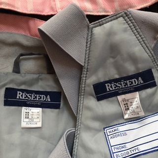 スキーウェア 上下セット 150cm の画像