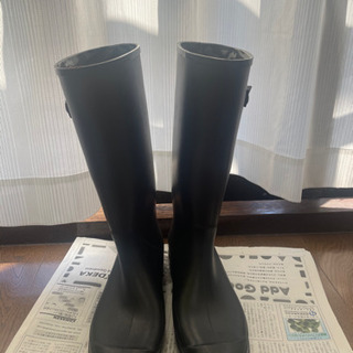 黒　長靴の画像