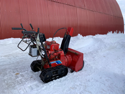 除雪機　ヤナセ　スノースロアー　セル付き