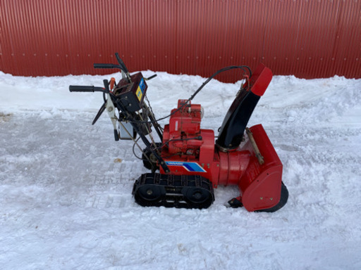 除雪機　ヤナセ　スノースロアー　セル付き