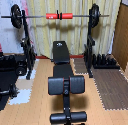 『ベンチプレス92.5キロ ダンベル多数セット