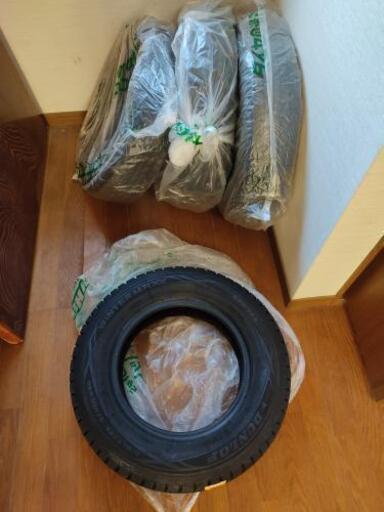 現地引取りのみ　ダンロップ　ウィンターマックスWM01　WINTER MAXX 155/80R13 スタッドレス　タイヤのみ4本　東金市