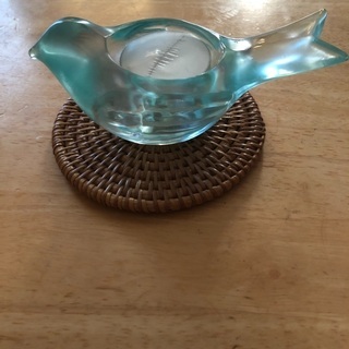 Francfranc幸せの青い鳥キャンドルスタンド　未使用品