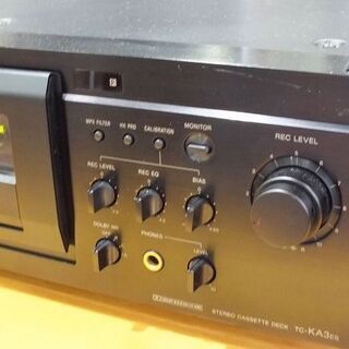 【苫小牧バナナ】SONY/ソニー 3ヘッド カセットデッキ ESシリーズ TC-KA3ES ダイレクトドライブ方式採用 中古 動作OK♪ 苫小牧バナナ】SONY/ソニー 3ヘッド カセットデッキ ESシリーズ