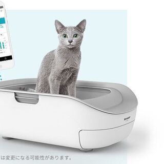 ★新品・未使用品　シャープ 猫用システムトイレ型ペットケアモニタ...
