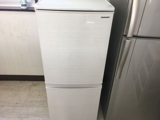 シャープ137L　冷蔵庫　2016年製！！　分解クリーニング済み！！