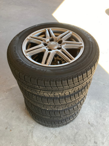 195/65R15 スタッドレス アルミホイール付き ヨコハマタイヤ 15インチ sibilla next z7 アイスガード