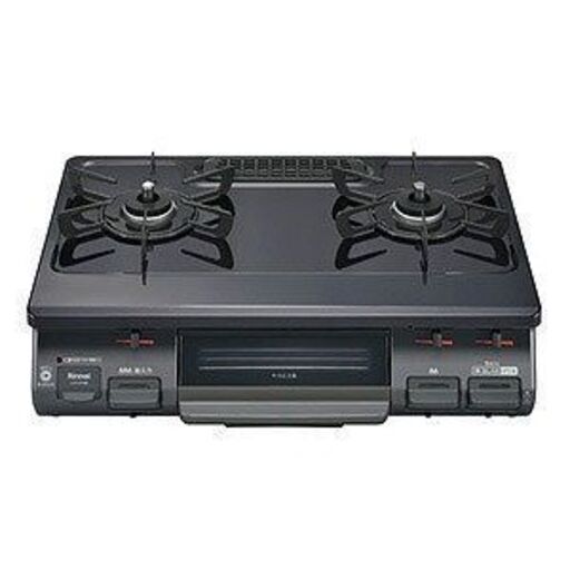 【苫小牧バナナ】新品未開封 Rinnai/リンナイ ガステーブル KSR670BKL LPガス用 左側強火 水無し片面焼グリル付き♪