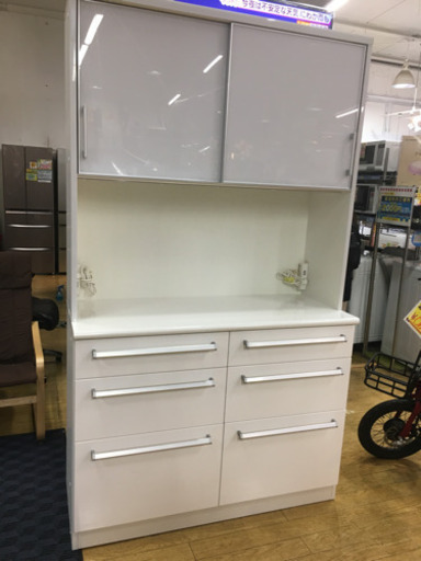 ⭐3/5 値下げ⭐（株）長 CHO アーバンStyle 2面レンジボード 大川家具 日本製