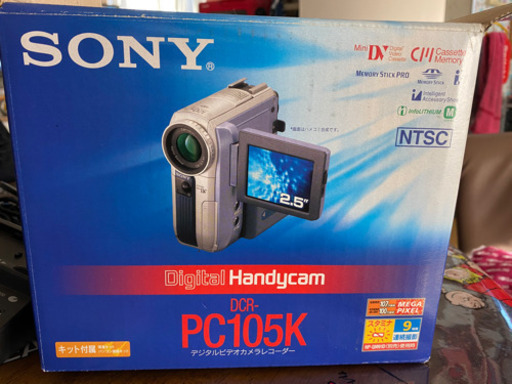 SONY ソニー ビデオカメラ DCR‐PC105K