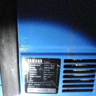 ポータブル発電機ヤマハに成ります。