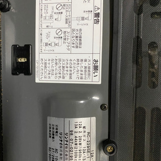 リンナイ　都市ガス用のガスファンヒーターの画像