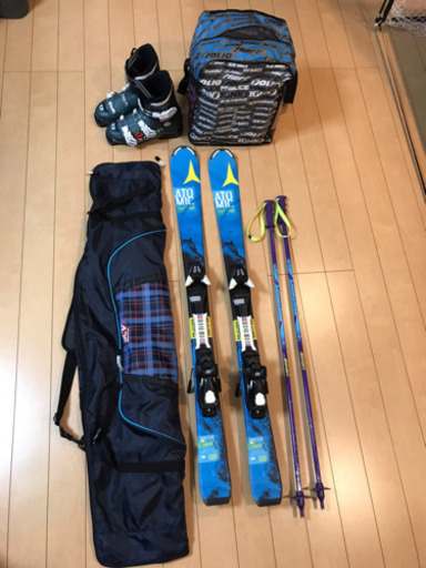 【お取引き終了致しました】ジュニアスキー　5点セット　中古品
