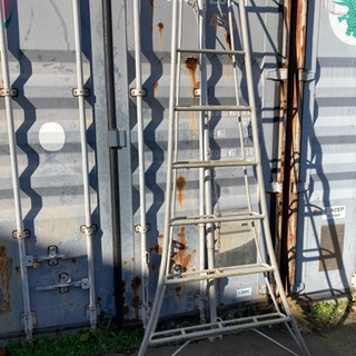 S1202-2 アルミ製　ハシゴ　長さ約260cm ②