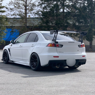 三菱 ランサーエボリューション X GSR 5MT cz4a  varisエアロの画像
