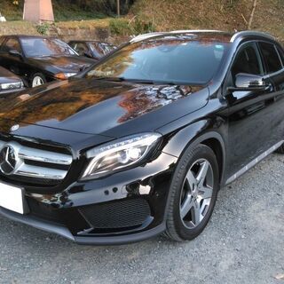 ●平成27年式メルセデスベンツGLA180スポーツ黒半革 ナビT...