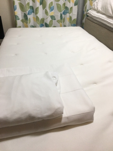 IKEA セミダブル　マットレス　敷パット　などフルセット