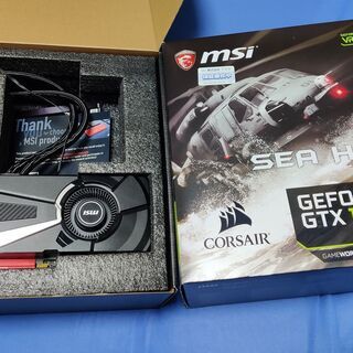 MSI GeForce GTX 1080 SEA HAWK X 簡易水冷