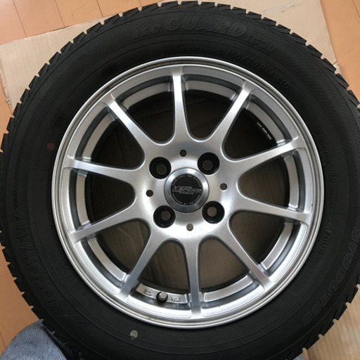 【取引相手決定】アルミホイール付スタッドレス　4本セット