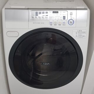 ドラム式 全自動 洗濯乾燥機 - Haier ハイアール AQUA アクア AQW-D500R 9kg