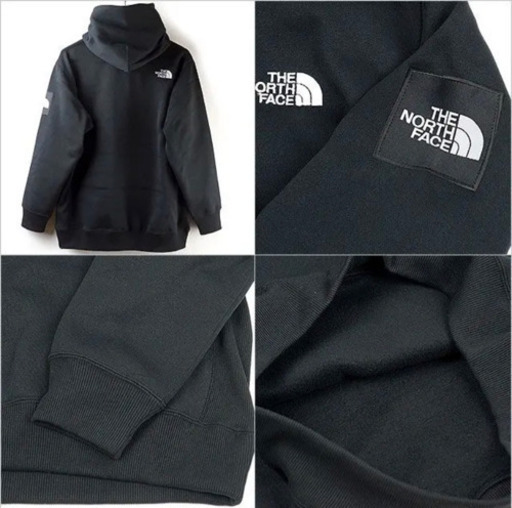 ノースフェイス　スクエアロゴフーディ　Ｌサイズ　新品