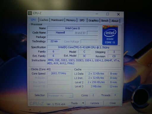 くまねず《姫路》(Win10 )富士通☆Core i5-4310M 2.70GHz☆15.6インチワイド液晶ノートPC☆無線LAN☆サクサク動作!!