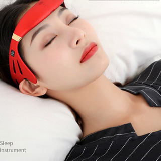 最新、頭の睡眠補助器はストレス緩和USB充電静音携帯の画像