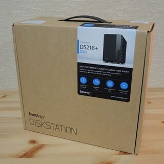 Synology 2-Bay NAS DS218+ (新品、未使用品)