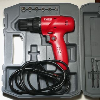 RYOBI製電動ドリル・ドライバーセット