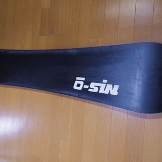 ★　スノーボード　O-sin　板のみ　156ｃｍ　★の画像