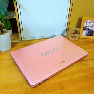 core5で大容量640Gの高性能VAIO♪ ブルーレイ対応☆ 可愛いピンク♪