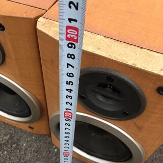 スピーカー ペア 昭和 レトロ アンティーク 音出し未確認 ソニー SONY SS-CMD373の画像
