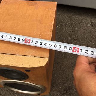 スピーカー ペア 昭和 レトロ アンティーク 音出し未確認 ソニー SONY SS-CMD373の画像