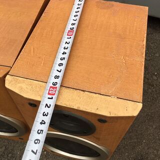 スピーカー ペア 昭和 レトロ アンティーク 音出し未確認 ソニー SONY SS-CMD373の画像