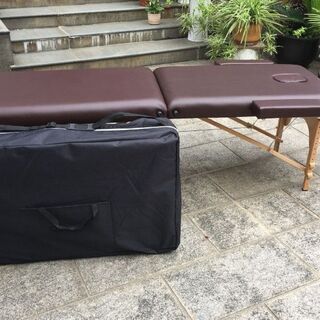 Portable massage table 折叠按摩床折りたたみマッサージベッド の画像