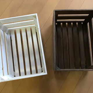 Salut! リサイクルウッドボックスの画像