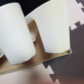 値下げ1000→500円！キラキラ付き厚底靴の画像