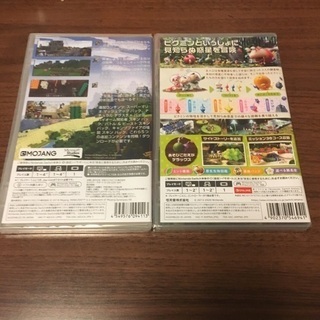 ピクミン3デラックス　Minecraft Switchの画像