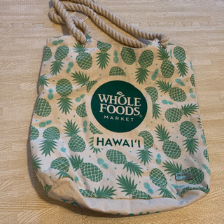 ホールフーズエコバッグ☆TAG ALOHA CO ☆新品未使用の画像