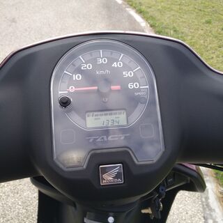 HONDA　タクトベーシック　売ります。走行距離1334kmの画像